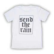 Send The Rain | Heather White Tee
